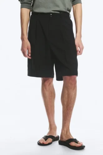 Uno Loose Suit Shorts – Schwarz