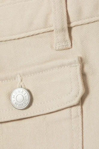 Utility Pocket Mini-Shorts – Hellbeige
