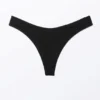 V-förmiger String-Bikini-Slip – Schwarz V-förmiger String-Bikini-Slip – Schwarz