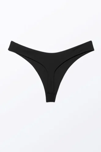 V-förmiger String-Bikini-Slip – Schwarz V-förmiger String-Bikini-Slip – Schwarz