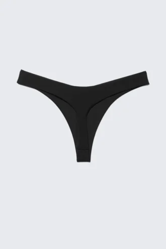 V-förmiger String-Bikini-Slip – Schwarz V-förmiger String-Bikini-Slip – Schwarz