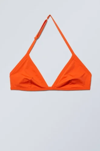 Vega Triangel-BH mit Neckholder – Leuchtendes Rot