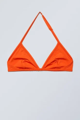 Vega Triangel-BH mit Neckholder – Leuchtendes Rot