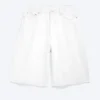 Void Mid Rise Loose Long Denim Shorts – Dirty White – Weiß Void Mid Rise Loose Long Denim Shorts – Dirty White – Weiß