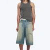 Void Mid Rise Loose Long Denim Shorts – Honey Blue – Hellblau Void Mid Rise Loose Long Denim Shorts – Honey Blue – Hellblau