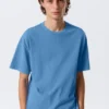 Washed Blue Loose Boxy T-Shirt – Washed Blue Washed Blue Loose Boxy T-Shirt – Washed Blue
