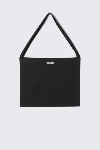 Weekday Canvas-Tragetasche – Schwarz