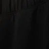 Weiche Bootcut-Hose mit niedriger Leibhöhe – Schwarz Weiche Bootcut-Hose mit niedriger Leibhöhe – Schwarz