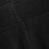 Weiche Capri-Leggings mit mittlerer Leibhöhe – Schwarz Weiche Capri-Leggings mit mittlerer Leibhöhe – Schwarz