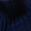 Weiche, figurbetonte Strickjacke mit Reißverschluss – Dunkelblau meliert Weiche, figurbetonte Strickjacke mit Reißverschluss – Dunkelblau meliert