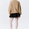 Weiche Strickjacke – Beige Weiche Strickjacke – Beige