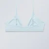 Weiche Triangel-Bralette – Babyblau Weiche Triangel-Bralette – Babyblau