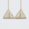 Weicher Triangel-BH aus Mesh – Beige Weicher Triangel-BH aus Mesh – Beige