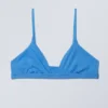 Weicher Triangel-Bralette – Blau Weicher Triangel-Bralette – Blau