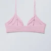 Weicher Triangel-Bralette – Hellrosa Weicher Triangel-Bralette – Hellrosa