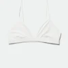 Weicher Triangel-Bralette – Weiß Weicher Triangel-Bralette – Weiß