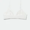 Weicher Triangel-Bralette – Weiß Weicher Triangel-Bralette – Weiß