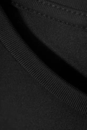 Weiches, gebürstetes Tanktop – Schwarz