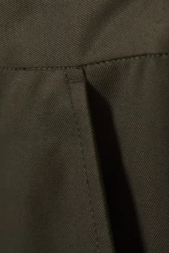 Weit geschnittene Hose – Dunkelgrau