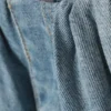 Weite, baggy Denim-Jogginghose – Tide Blue Weite, baggy Denim-Jogginghose – Tide Blue