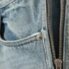 Weite Jeans mit Reißverschluss – Seventeen Blue – Mittelblau Weite Jeans mit Reißverschluss – Seventeen Blue – Mittelblau