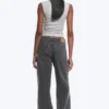 Weite, locker sitzende Low-Rise-Jeans – Risso Black – Schwarz Weite, locker sitzende Low-Rise-Jeans – Risso Black – Schwarz