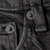 Weite, locker sitzende Low-Rise-Jeans – Risso Black – Schwarz Weite, locker sitzende Low-Rise-Jeans – Risso Black – Schwarz