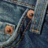 Weite, lockere Low-Rise-Jeans – Benzinblau – Mittelblau Weite, lockere Low-Rise-Jeans – Benzinblau – Mittelblau