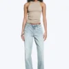 Weite, lockere Low-Rise-Jeans – Dream Blue – Hellblau Weite, lockere Low-Rise-Jeans – Dream Blue – Hellblau