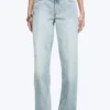 Weite, lockere Low-Rise-Jeans – Dream Blue – Hellblau Weite, lockere Low-Rise-Jeans – Dream Blue – Hellblau