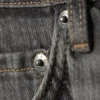 Weite Low-Rise-Jeans mit weitem Bein – Mine Grey – Dunkelgrau Weite Low-Rise-Jeans mit weitem Bein – Mine Grey – Dunkelgrau