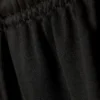 Weite Shorts mit Farbblock-Design – Schwarz Weite Shorts mit Farbblock-Design – Schwarz