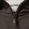 Windjacke aus Nylon – Dunkelgrau Windjacke aus Nylon – Dunkelgrau