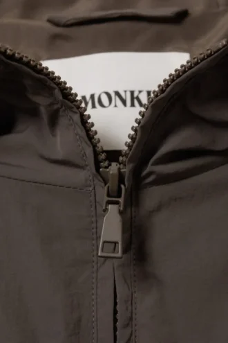 Windjacke aus Nylon – Dunkelgrau