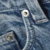 Workwear-Jeans mit niedriger Leibhöhe und weitem, tonnenförmigem Barrel – Mittelblau – Mittelblau Workwear-Jeans mit niedriger Leibhöhe und weitem, tonnenförmigem Barrel – Mittelblau – Mittelblau