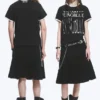 Yungblud bedrucktes Ringer-T-Shirt – Off-Black Yungblud bedrucktes Ringer-T-Shirt – Off-Black