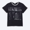 Yungblud bedrucktes Ringer-T-Shirt – Off-Black Yungblud bedrucktes Ringer-T-Shirt – Off-Black