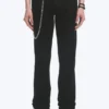 Yungblud Low Rise Slim Straight Leg Jeans – Schwarz Yungblud Low Rise Slim Straight Leg Jeans – Schwarz