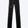 Yungblud Low Rise Slim Straight Leg Jeans – Schwarz Yungblud Low Rise Slim Straight Leg Jeans – Schwarz