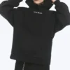 Yungblud Oversize-Kapuzenpullover mit Aufdruck – Off-Black Yungblud Oversize-Kapuzenpullover mit Aufdruck – Off-Black