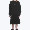 Yungblud Oversize-Sweatshirt mit Aufdruck – Off-Black Yungblud Oversize-Sweatshirt mit Aufdruck – Off-Black