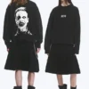 Yungblud Oversize-Sweatshirt mit Aufdruck – Off-Black Yungblud Oversize-Sweatshirt mit Aufdruck – Off-Black