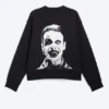 Yungblud Oversize-Sweatshirt mit Aufdruck – Off-Black Yungblud Oversize-Sweatshirt mit Aufdruck – Off-Black