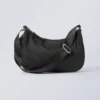 Zari Handtasche – Schwarz mit Reißverschluss Zari Handtasche – Schwarz mit Reißverschluss