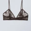 Zelda Lace Bralette – Dunkelbraun Zelda Lace Bralette – Dunkelbraun