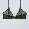 Zelda Spitzen-Bralette – Schwarzer Streifen Zelda Spitzen-Bralette – Schwarzer Streifen