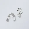 Zickzack-Creolen – Silber Zickzack-Creolen – Silber